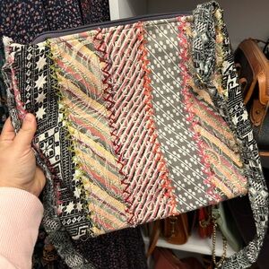 Multicolor Patterned Women's Bag